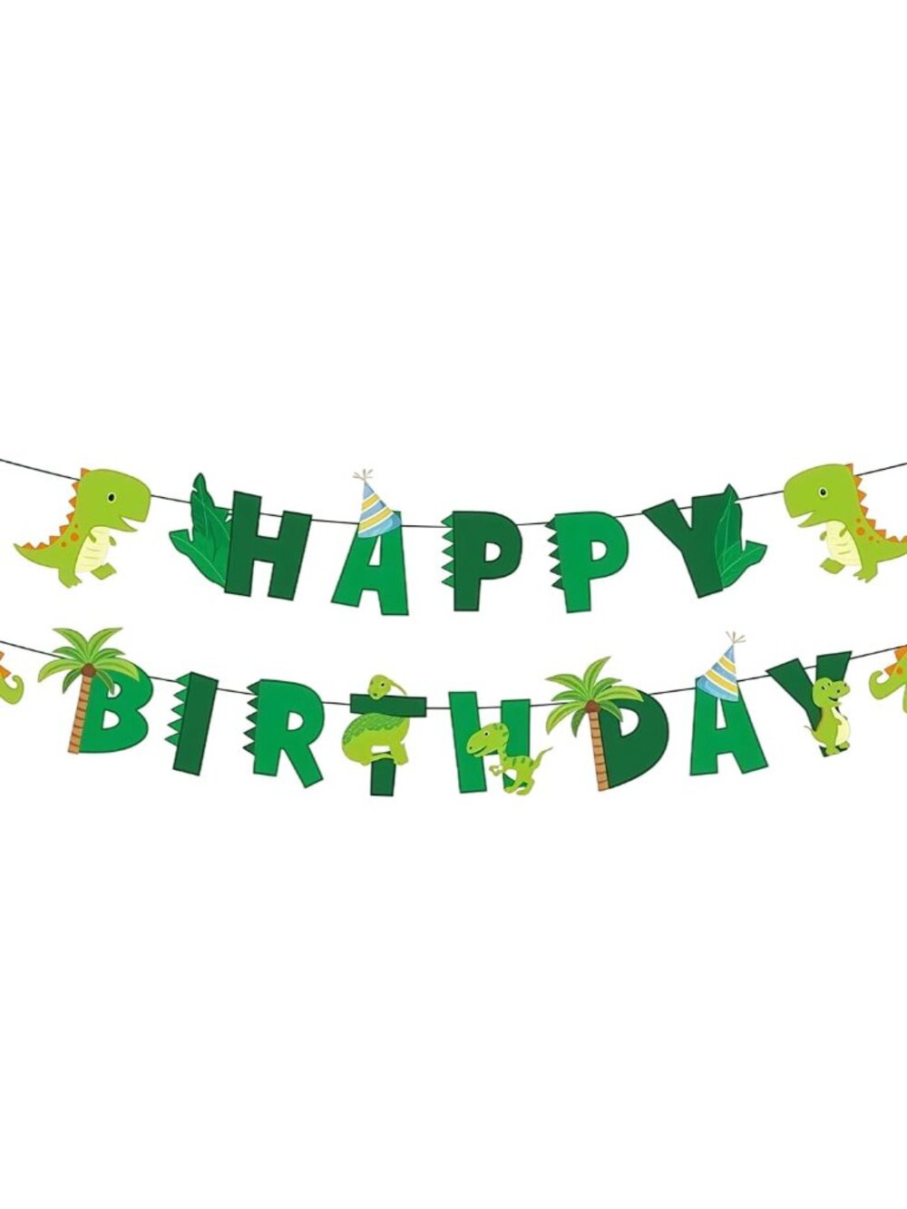 Dinosaur Birthday Banner